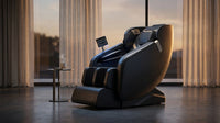 4D Massage Chair Full Body, Zero Gravity Massage Chair with Heat and Foot Massage with Airbags, Kneading, Bluetooth, LCD Touch Control - Black — Lifestyle